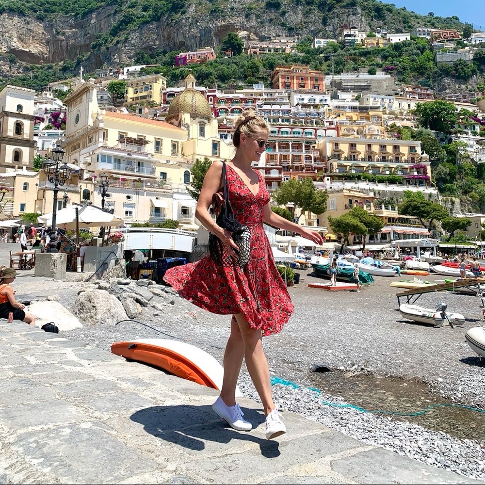 Vintage Floral Dress